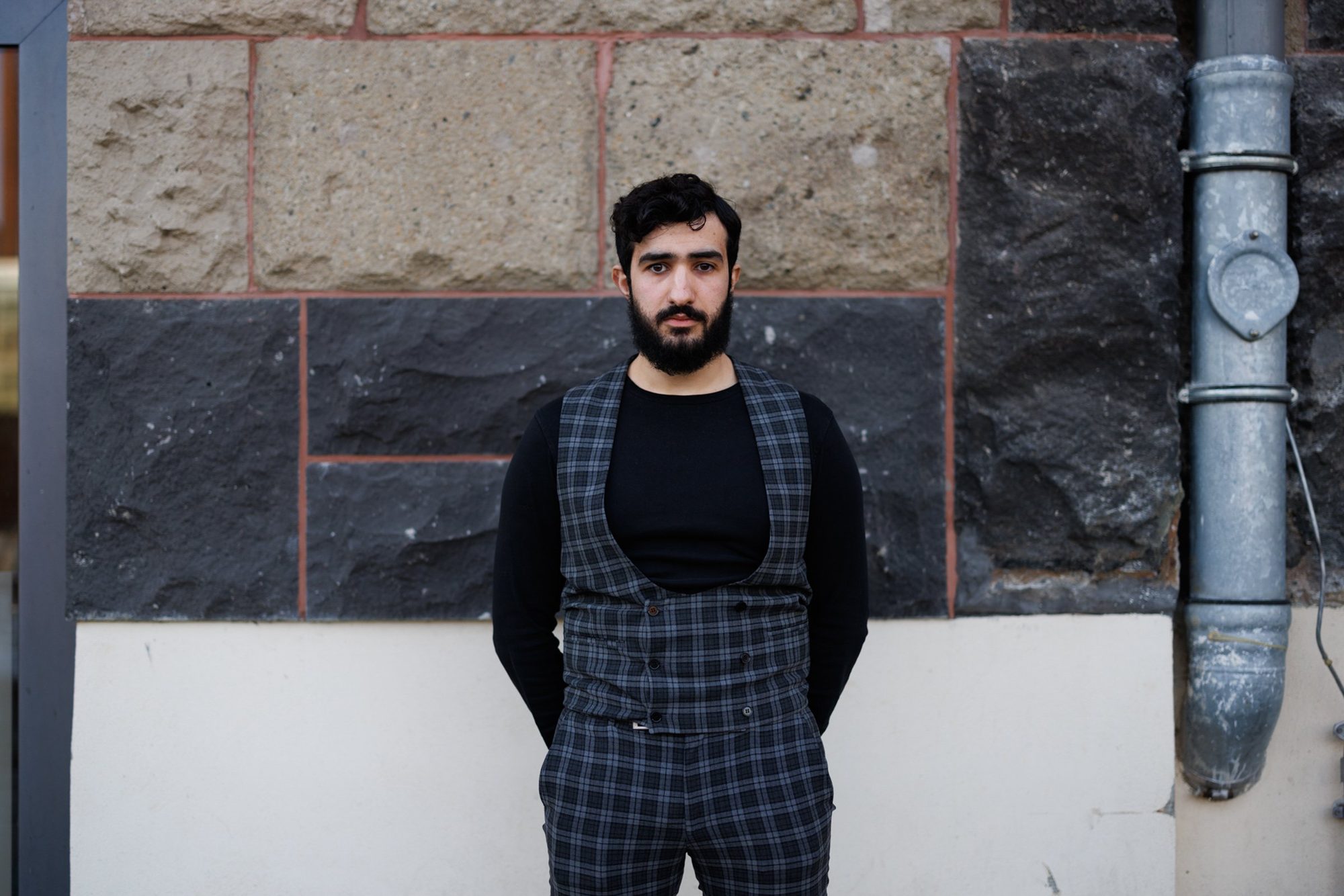 Mohamed Chahrour in Tempelhof, Berlin, 2022