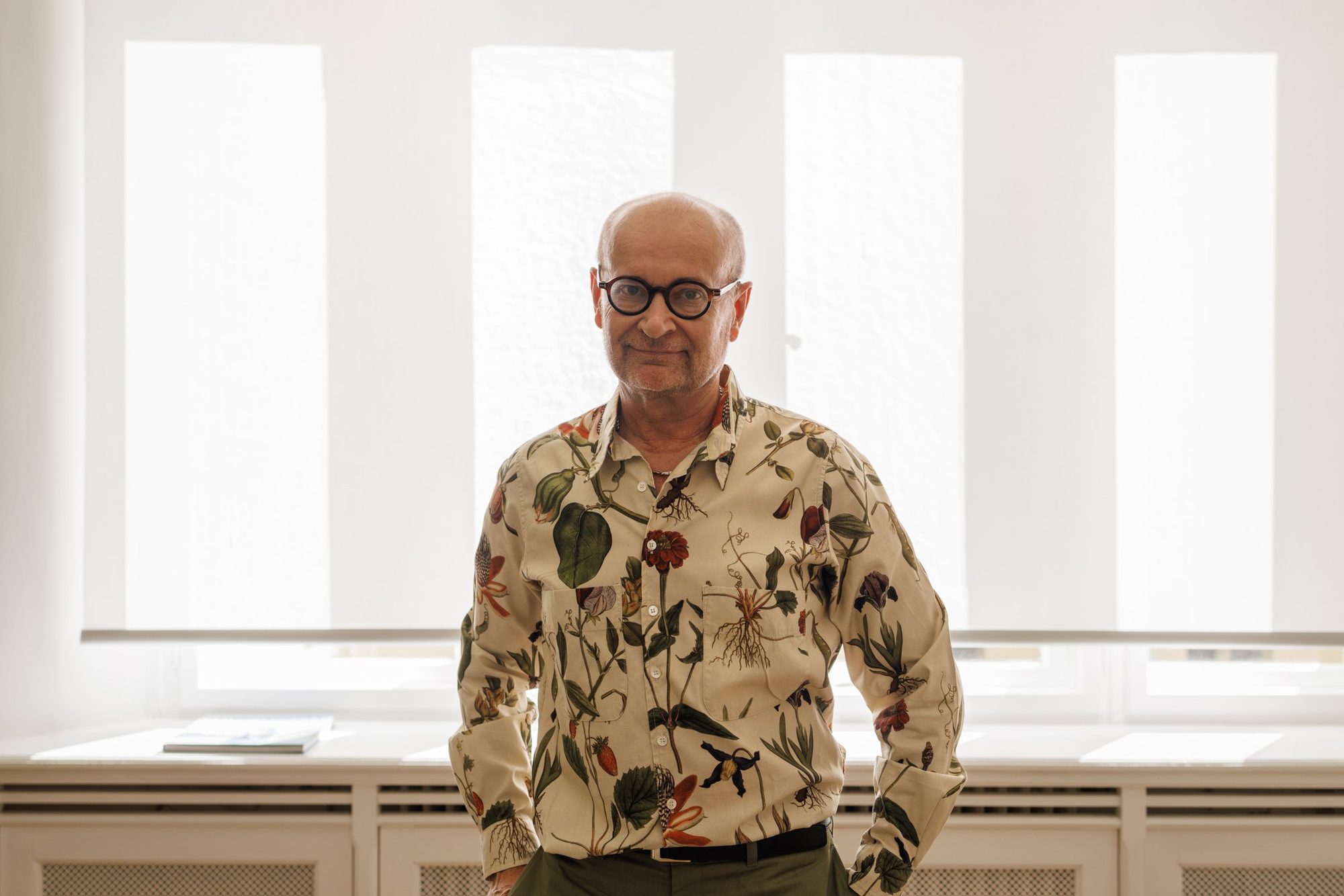 Timo Miettinen, Finnish art collector and businessman, at Salon Dahlmann in Charlottenburg, Berlin, 2023